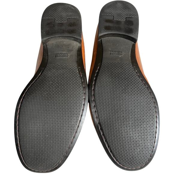 Johnston & Murphy Men’s Cresswell Woven Sheep-leather Brown Loafer Size 11 - Picture 4 of 6